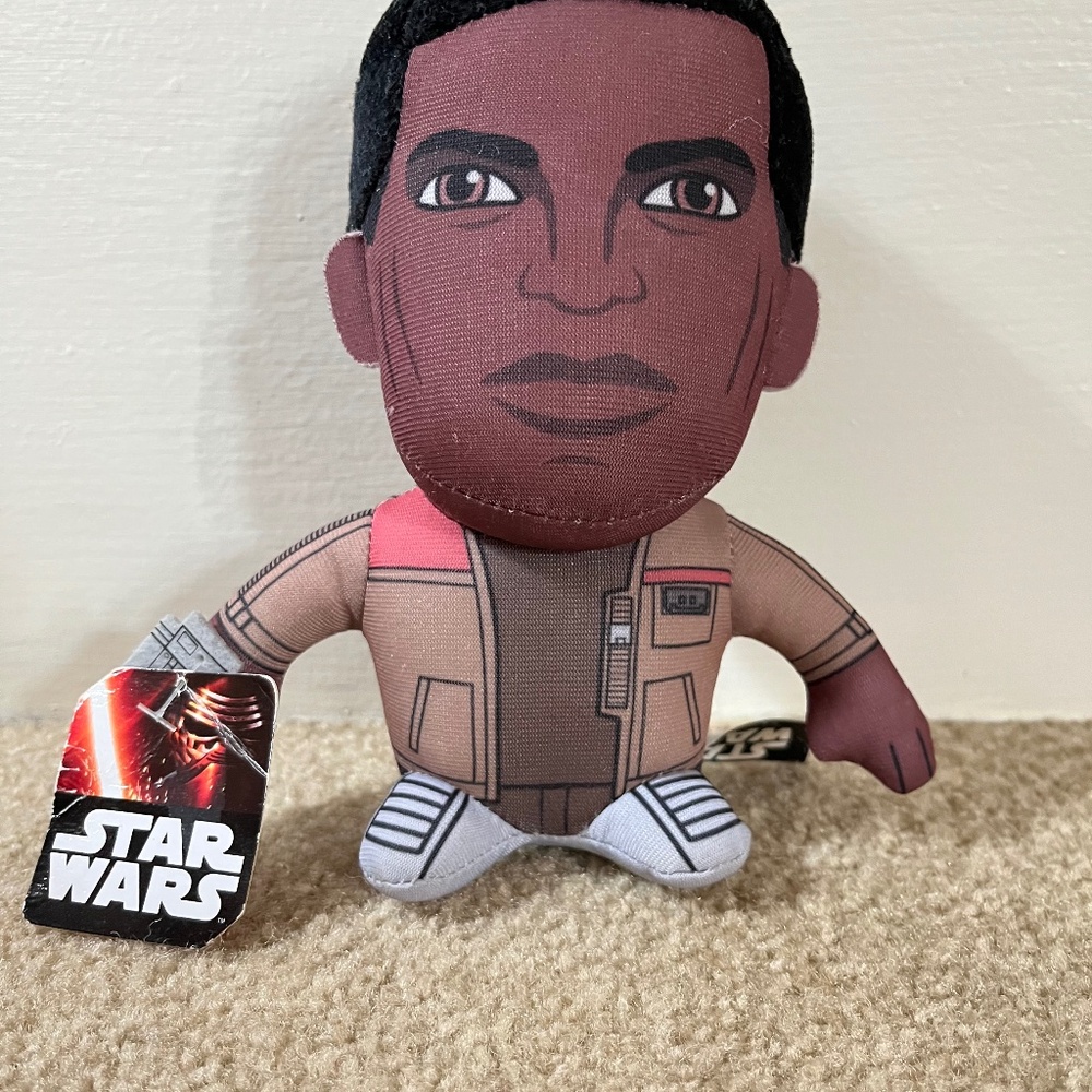 Disney Star Wars Finn 5 inch plush NWT